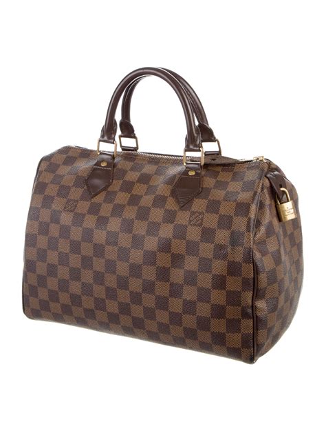 louis vuitton speedy damier ebene vs monogram|discontinued louis vuitton speedy.